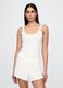 White Stretch Pyjamas with Lace Details_0