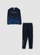 Blue organic cotton PlayStation print pyjamas_0