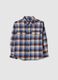 Boys' multicolour pure cotton shirt regular fit_0