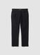 Jeans denim neri in cotone elasticizzato regular fit_0