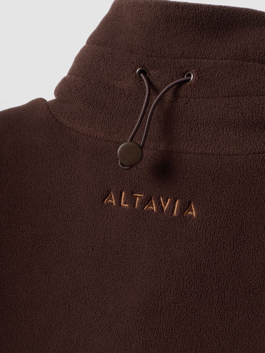 Full-Zip Fleece Gilet with 2-Way Stretch ALTAVIA WITH DEBORAH COMPAGNONI_8