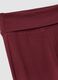 Girls&rsquo; red flared leggings in stretchy organic cotton_4