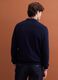Blue pure wool crew-neck jumper, regular fit_3