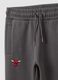 Grey cotton-blend track trousers with Chicago Bulls print_4