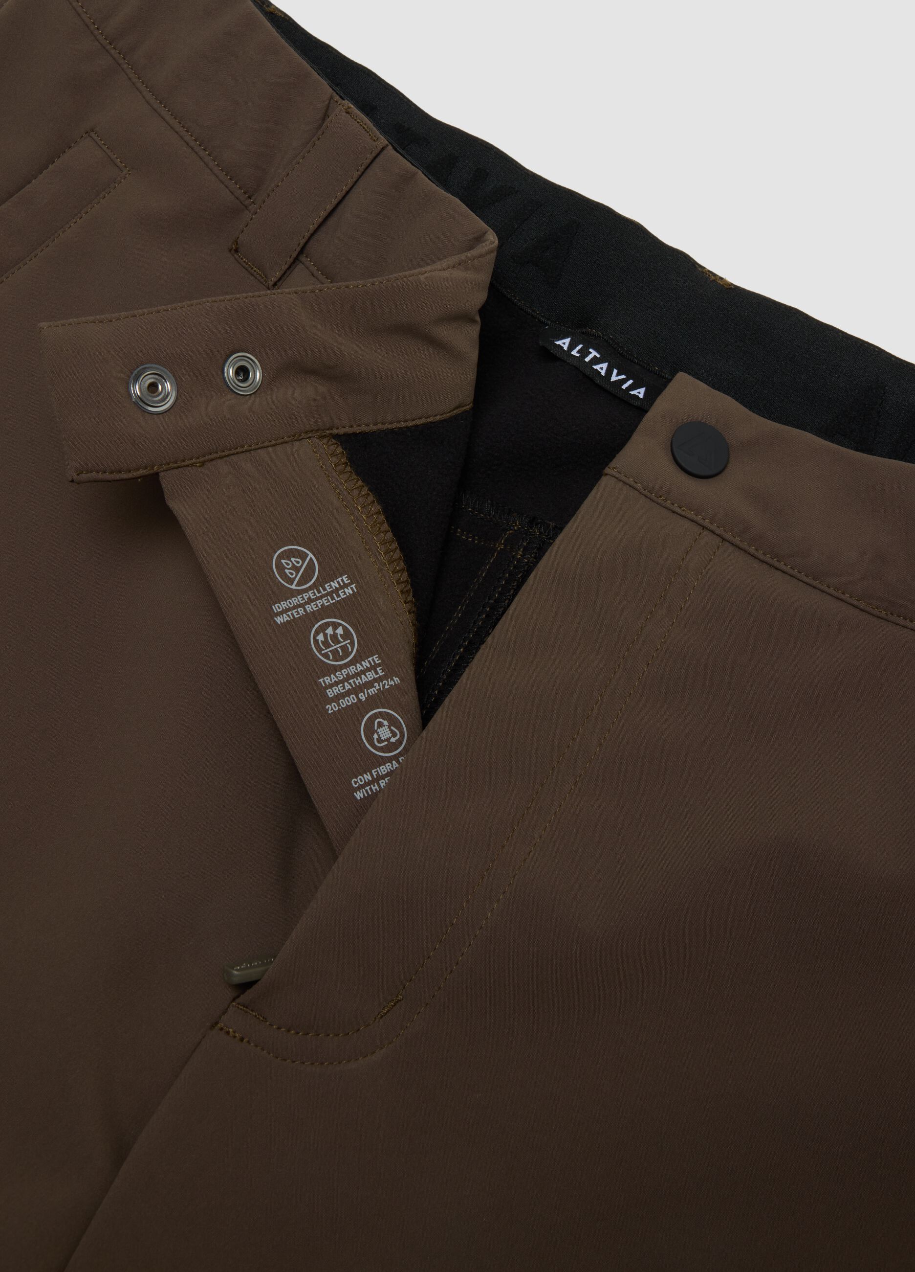 Windproof 2-Way Stretch Trekking Trousers ALTAVIA WITH DEBORAH COMPAGNONI