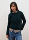 Green crew-neck cable-knit wool-blend jumper, regular fit_2