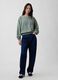 Cotton-blend crew-neck sweatshirt_3