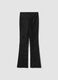 Faux Suede Formal Slim Pants_1