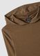 Camel stretch viscose crew-neck top_2