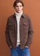 Brown wool-viscose blend shacket_2
