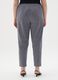 Grey Viscose Blend Regular Fit Leggings_3