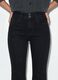 Jeans neri flare in cotone elasticizzato_2