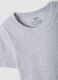 2-pack white and grey crew-neck T-shirts in pure organic cotton_2