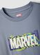 Boys&rsquo; grey pure cotton Marvel print pyjamas, regular fit_2