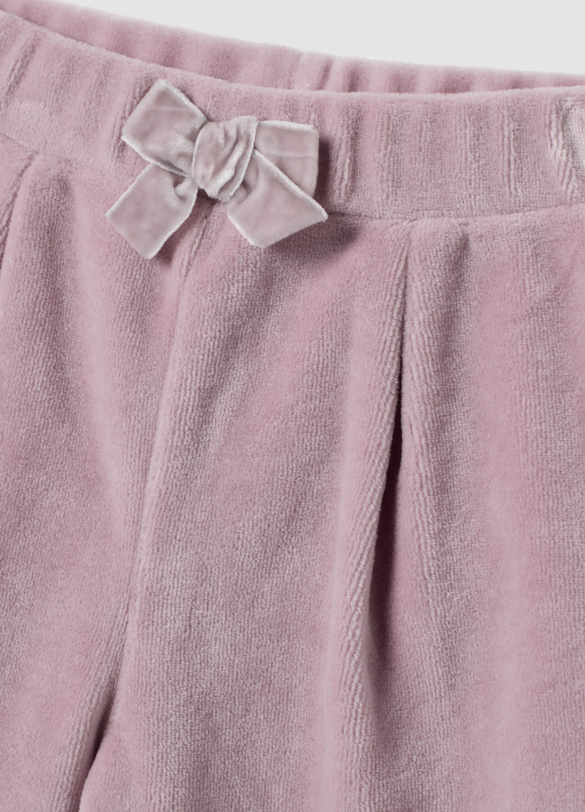 Pink organic cotton-blend hoodie and joggers set