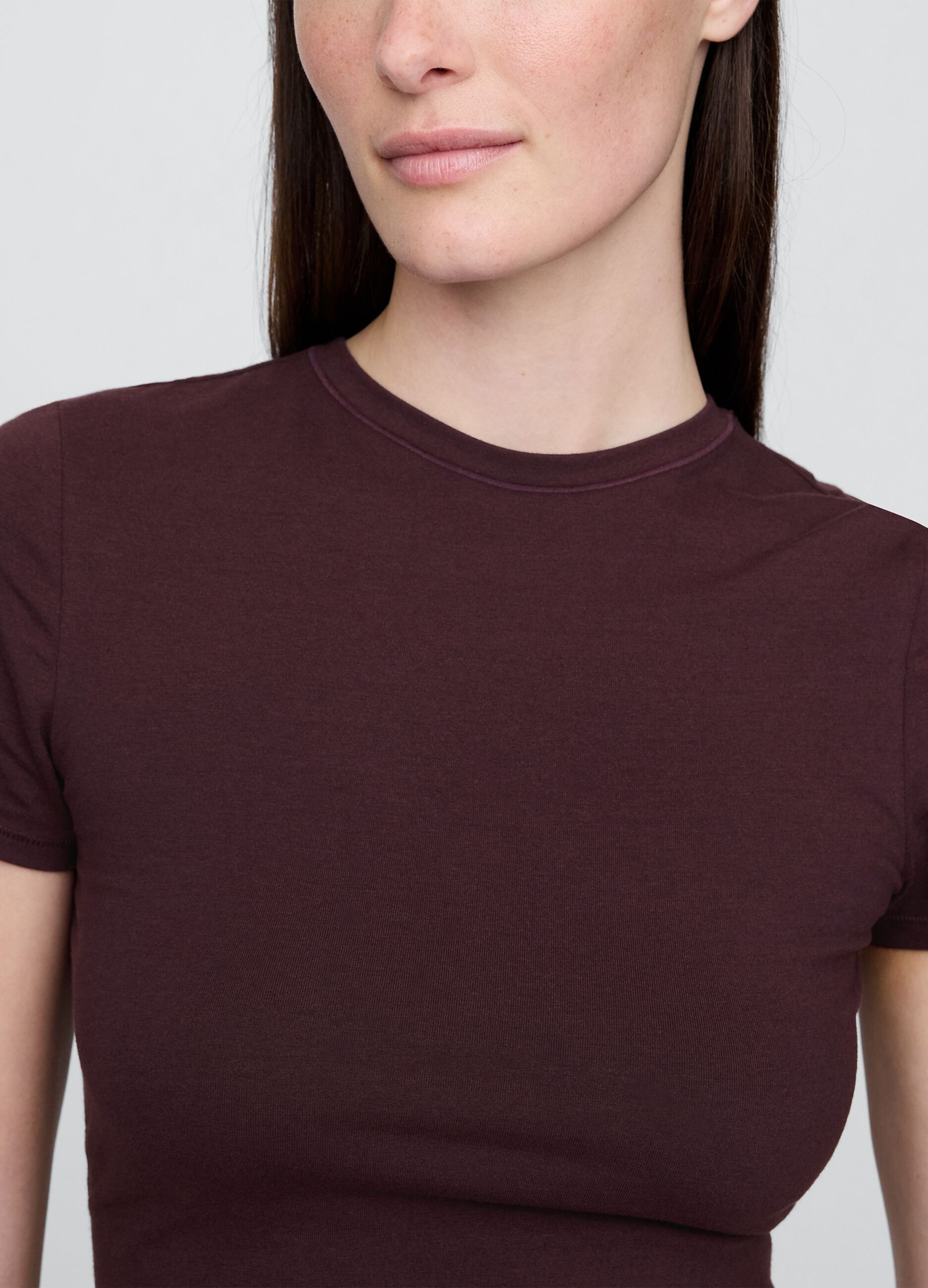 Purple Stretch Short Sleeve T-shirt