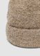 Beige stretch wool beanie_2