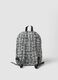 Multicolour backpack with geometric print_1