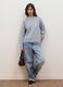Grey stretch wool oversized jumper_1