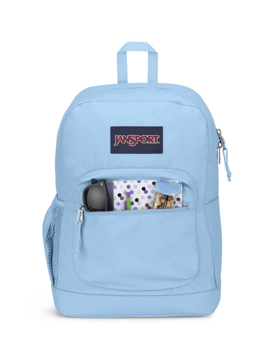Unisex Cross Town Plus Blue Backpack_3