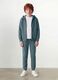 Blue organic cotton joggers_0