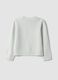 White stretch crew-neck top_1