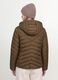 Green Ultralight quilted hooded jacket with zip_2