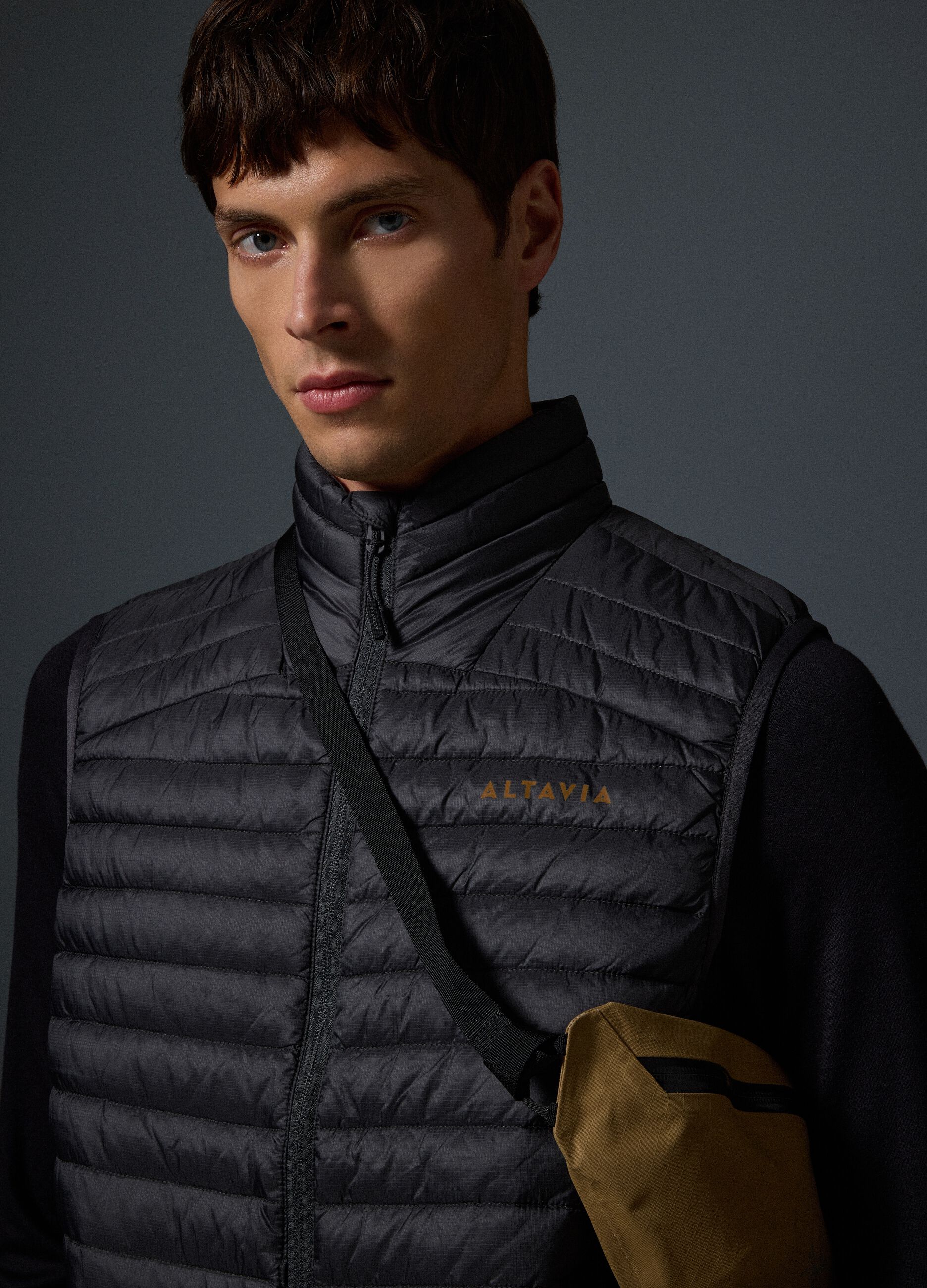 Ultralight Padded Windproof Gilet ALTAVIA WITH DEBORAH COMPAGNONI