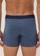 3-pack of blue and black midi boxer shorts in stretch organic cotton_2