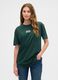 Green short-sleeve cotton T-shirt_0