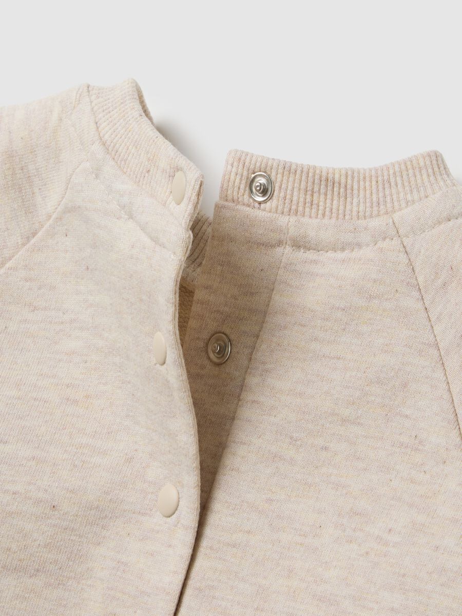 Girls' beige and pink pure cotton top and trousers set_2