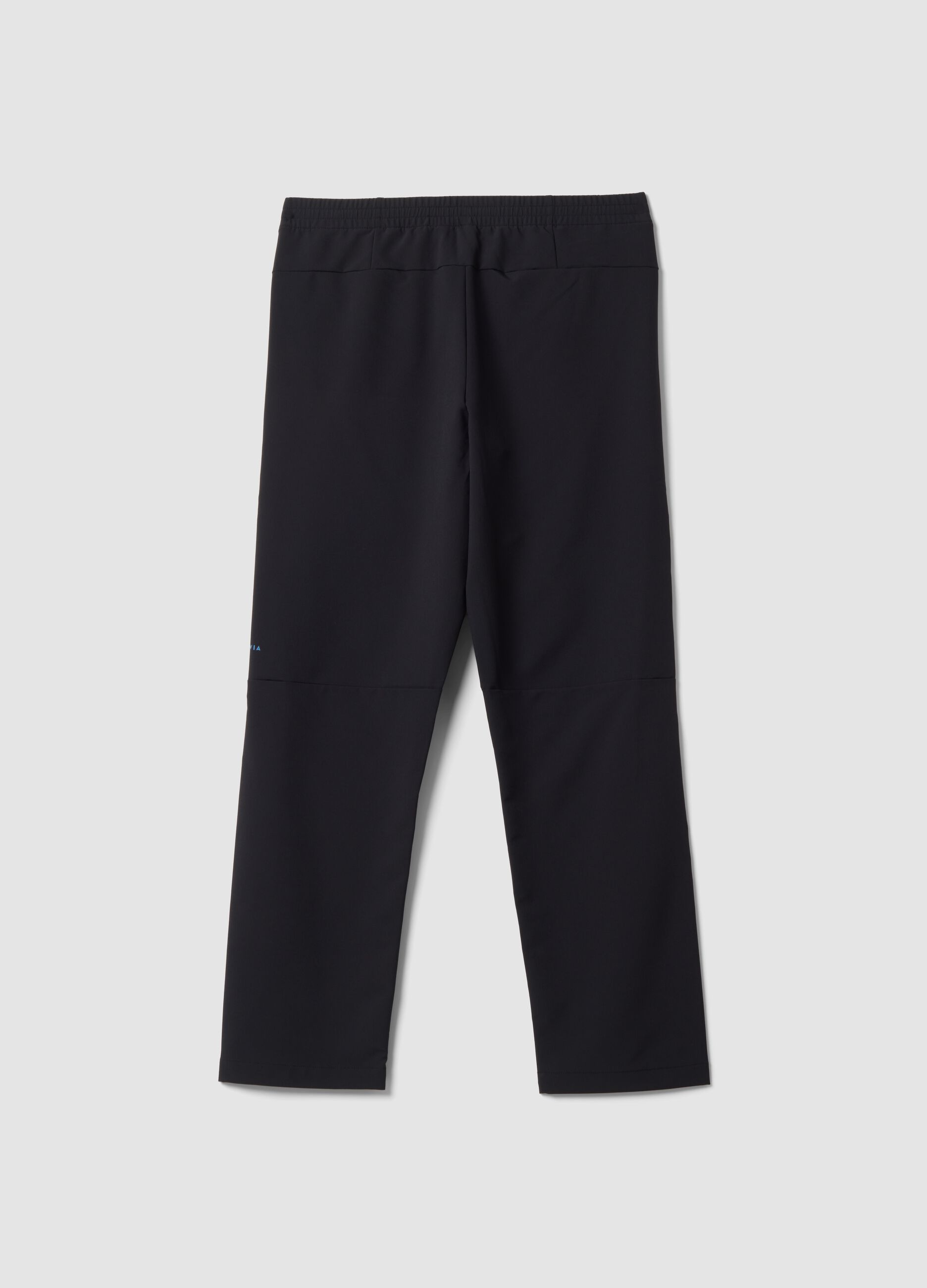Black Easy Dry ALTAVIA stretch running trousers