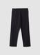 Black Easy Dry ALTAVIA stretch running trousers_5