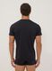 2-pack of black stretch microfibre T-shirts, regular fit_3