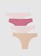 Multipack Regular Fit Multicolour Brazilian Cotton Blend Briefs_0