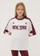 T-shirt bianca in puro cotone con girocollo_1