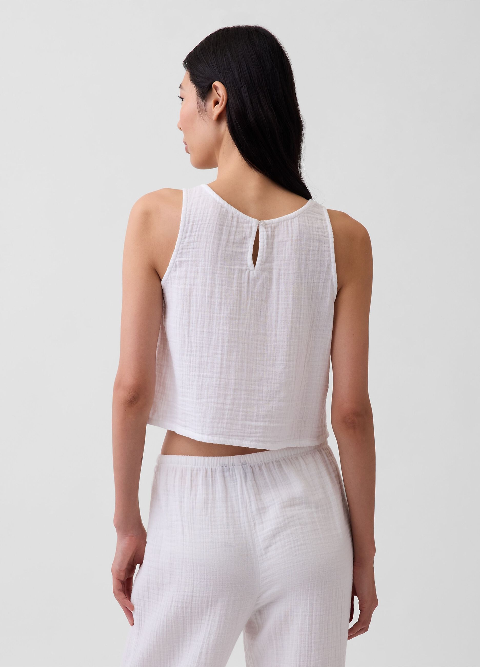 Pure cotton tank top
