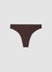 Slip brasiliana marrone in tessuto elasticizzato_2
