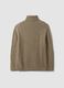 Beige wool-blend regular-fit roll-neck jumper_2