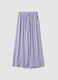 Purple striped viscose pyjama trousers with regular fit_4