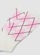 Tripack di calze midi rosa in cotone organico elasticizzato_2