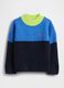 Multicolour stretch fabric jumper for children_0