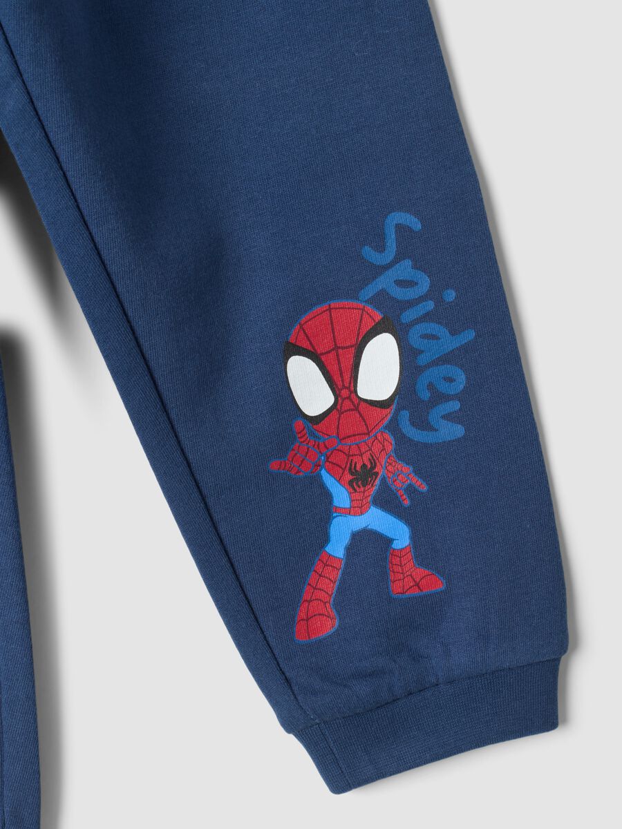 Blue organic cotton MARVEL Spider-Man print pyjamas_2