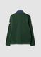 Heavyweight Green Jacket with Zip and Pockets_2