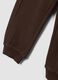 Pantaloni jogger marroni in puro cotone organico relaxed fit_3