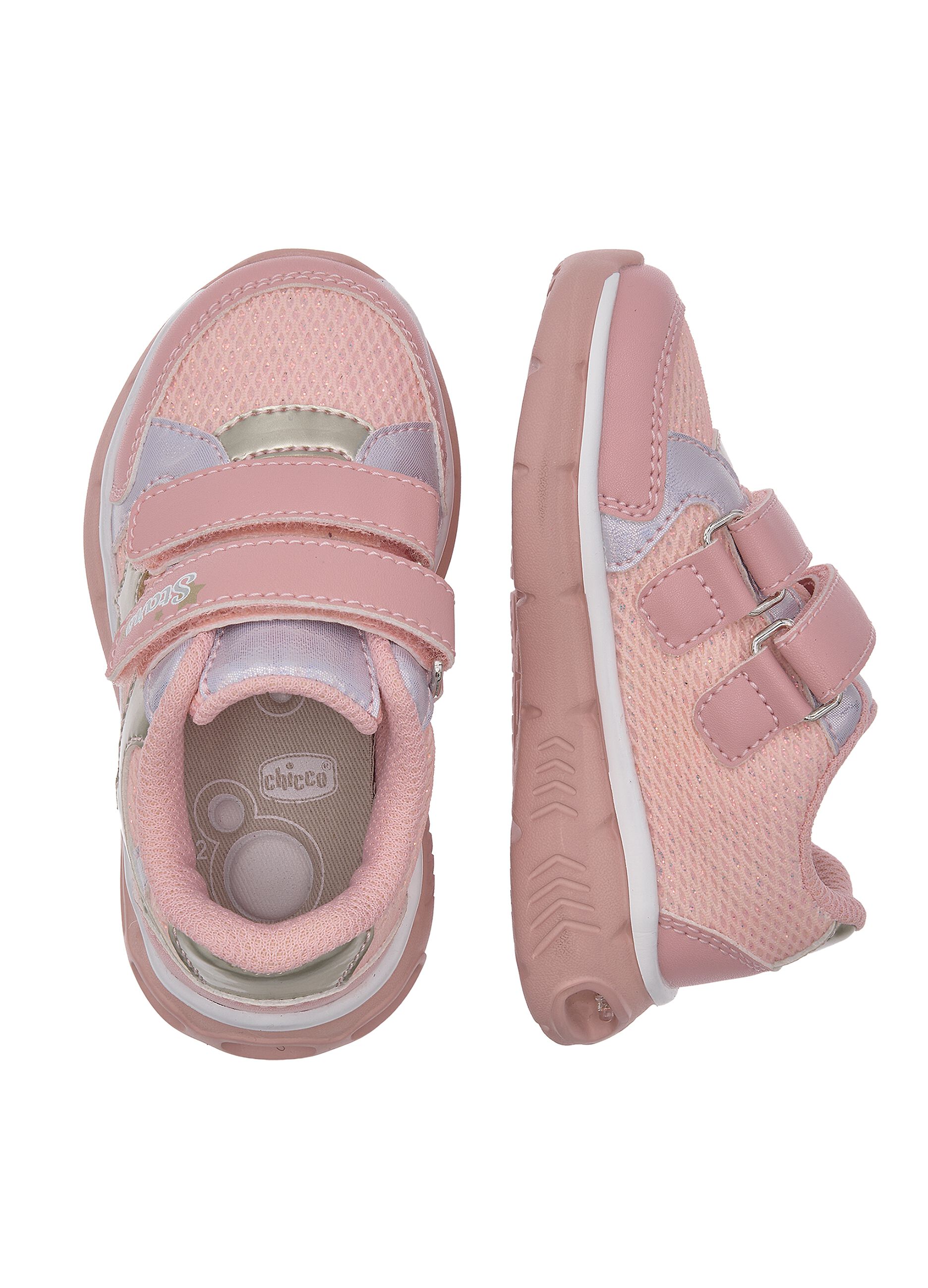 Pink trainers for girls
