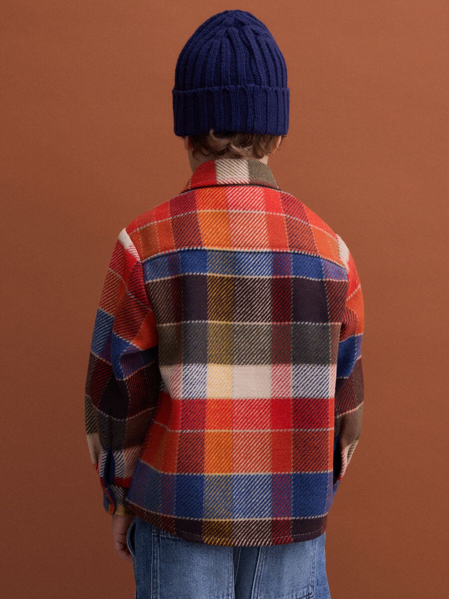 Multicolour checked shirt with classic collar, regular fit_2