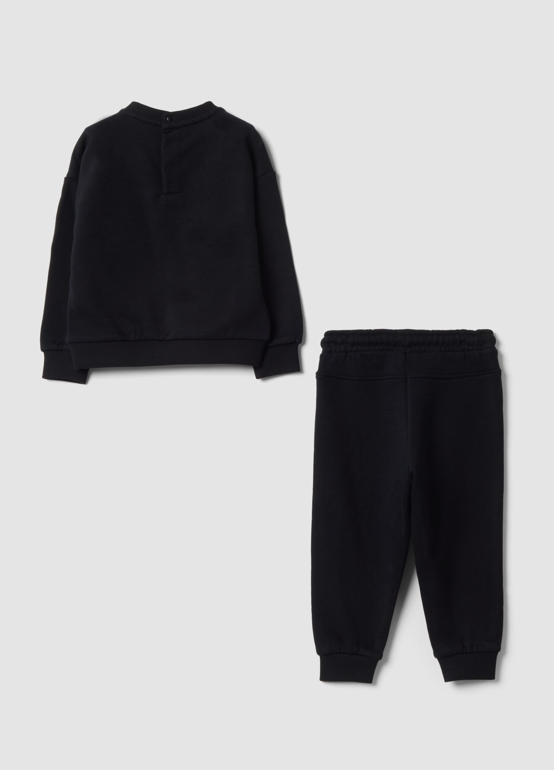Red and black pure cotton Ducati-themed set, oversized fit