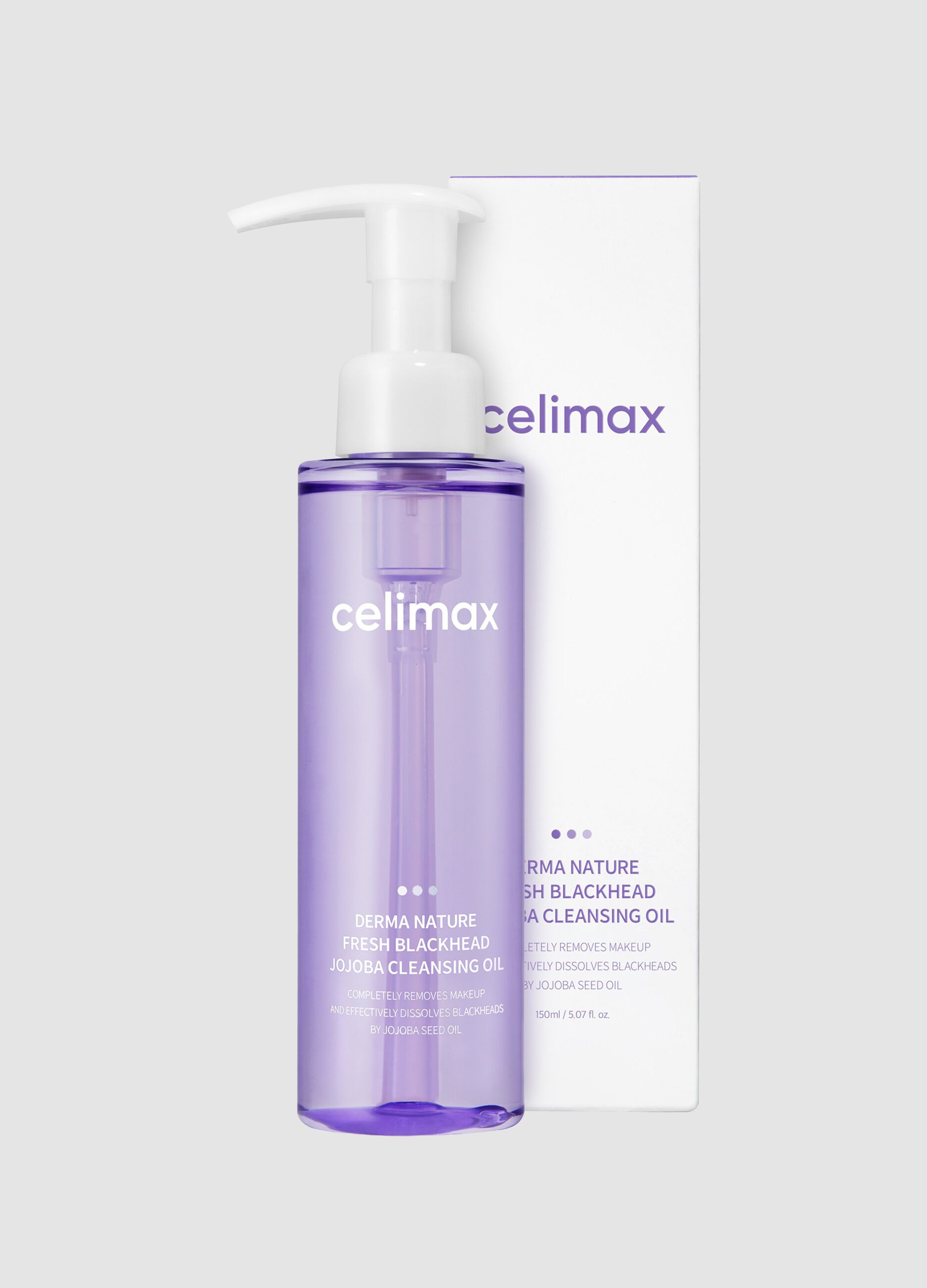 زيت تنظيف الجوجوبا Derma Nature Fresh Blackhead سعة 150 مل