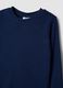 Navy blue organic cotton crew-neck T-shirt_2